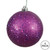Vickerman N591526DQ Vickerman - 6 in Plum Sequin Ball Christmas Ornament - 4 Pack 
