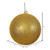 Vickerman N591530DG Vickerman - 6 in Antique Gold Glitter Ball Christmas Ornament - 4 Pack 