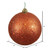 Vickerman N592518DQ Vickerman - 10 in Burnished Orange Sequin Ball UV Resistant Christmas Ornament 