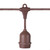 Vickerman V47B167 330' Brown Patio String Light with E26 Sockets