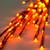 Vickerman X15B608 Vickerman - 36 Inch 60-Light Outdoor Steady Orange LED 5mm Wide Angle Christmas Light String 
