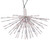 Vickerman X21W195T 160Lt x 24" White Starburst Rd-Wt-BL Tkl