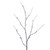 Vickerman X220880 Vickerman - 8 ft Brown Leafless Artificial Christmas Tree - Warm White LED 