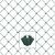 Vickerman X4G4619 Vickerman - 4 ft x 6 ft 120-Light Steady Pure White LED 5mm Wide Angle Christmas Net Light - Brown Wire 