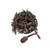 Vickerman X6B6654 Vickerman - 6 Inch 50-Light Steady Green LED 5mm Wide Angle Christmas Light String - Brown Wire 