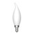 GE Lighting GE 93142801 - LED5DFCAC-W-2PK - 5W LED White Candle Bulb - 2700K - 2 Pack 