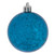 M166312D Vickerman - 4 in Turquoise Shiny Mercury Ball Christmas Ornament - 6 Pack