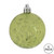 M166354D Vickerman - 4 in Celadon Shiny Mercury Ball Christmas Ornament - 6 Pack