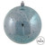 M166532D Vickerman - 6 in Baby Blue Shiny Mercury Ball Christmas Ornament - 4 Pack