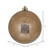 M166576D Vickerman - 6 in Mocha Shiny Mercury Ball Christmas Ornament - 4 Pack
