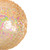 MC250838W Vickerman - 6 in Champagne Bead Christmas Ornament - 2 Pack