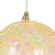 MC255038W Vickerman - 10 in Champagne Bead Christmas Ornament