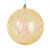 MC255038W Vickerman - 10 in Champagne Bead Christmas Ornament