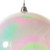 MC255611W Vickerman - 12 in White Ball Christmas Ornament