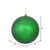 N176104D Vickerman - 4 in Green Matte Mercury Ball Christmas Ornament - 6 Pack