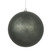 N176187D Vickerman - 4 in Pewter Matte Mercury Ball Christmas Ornament - 6 Pack