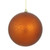 N176188D Vickerman - 4 in Copper Matte Mercury Ball Christmas Ornament - 6 Pack