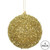 N178008D Vickerman - 4 in Gold Ball Christmas Ornament - 4 Pack