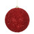 N178203D Vickerman - 6 in Red Ball Christmas Ornament - 2 Pack