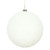 N178211D Vickerman - 6 in White Ball Christmas Ornament - 2 Pack