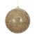 N178238D Vickerman - 6 in Champagne Ball Christmas Ornament - 2 Pack