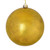 N186208D Vickerman - 4 in Gold Ball Christmas Ornament - 6 Pack