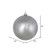 N186507D Vickerman - 10 in Silver Ball Christmas Ornament