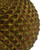 N188714D Vickerman - 6 in Olive Durian Glitter Ball Christmas Ornament - 4 Pack