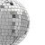 N233307D Vickerman - 6 in Silver Ball Christmas Ornament - 4 Pack