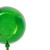 N234304SV Vickerman - 3 in Green Shiny Ball Stick Christmas Ornament - 12 Pack