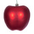N241704D Vickerman - 4 in Apple Matte Pinecone Christmas Ornament - 6 Pack