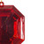 Vickerman MT232803 Vickerman - 6 in Red Jewel Glitter Novelty Christmas Ornament - 2 Pack 