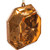 Vickerman MT232858 Vickerman - 6 in Rose Gold Jewel Glitter Novelty Christmas Ornament - 2 Pack 