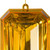 MT233008 Vickerman - 8 in Gold Jewel Glitter Novelty Christmas Ornament - 2 Pack