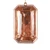 Vickerman MT233058 Vickerman - 8 in Rose Gold Jewel Glitter Novelty Christmas Ornament - 2 Pack 