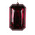 Vickerman MT233065 Vickerman - 8 in Burgundy Jewel Glitter Novelty Christmas Ornament - 2 Pack 
