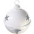RAA232011 Vickerman - 20 in White Iron Novelty Christmas Ornament