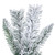 A895214 Vickerman - 9 ft White Christmas Garland - Unlit