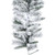 Vickerman A895214 Vickerman - 9 ft White Christmas Garland - Unlit 