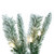 A895218LED Vickerman - 9 ft White Christmas Garland - Pre-Lit LED