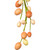 FPQA230960 Vickerman - 60 in. Coral Easter Egg Christmas Garland - Unlit