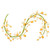 Vickerman FPQA231160 Vickerman - 60 in. Pastel Orange Easter Egg Christmas Garland - Unlit 
