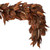 Vickerman FT240172 Vickerman - 72 in. Brown Magnolia Leaf Christmas Garland - Unlit 