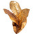 Vickerman FT240772 Vickerman - 72 in. Gold Magnolia Leaf Christmas Garland - Unlit 