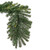 G183314 Vickerman - 9 ft Green Christmas Garland - Unlit
