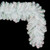 Vickerman G235714 Vickerman - 9 ft White Iridescent Christmas Garland - Unlit 
