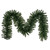 G237014 Vickerman - 9 ft Green Christmas Garland - Unlit