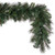 K201414 Vickerman - 9 ft Green Christmas Garland - Unlit
