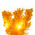 K237215LED Vickerman - 9 ft Yellow Christmas Garland - Pre-Lit LED