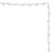 MC253872 Vickerman - 6 ft Clear Christmas Garland - Unlit